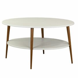 Стол журнальный BeautyStyle 29 белый/бук | Интернет магазин мебели и декора LifeDekor