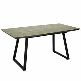 Стол Stockholm раскладной 120-160х80х75см, серый дуб | Интернет магазин мебели и декора LifeDekor