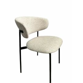 Дизайнерский стул Palermo букле латте | Интернет магазин мебели и декора LifeDekor