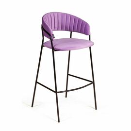 Стул барный Kelly, велюр Holland 36 | Интернет магазин мебели и декора LifeDekor