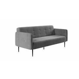 Monaco диван-кровать прямой с подлокотниками, трехместный, бархат 03 | Интернет магазин мебели и декора LifeDekor