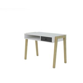 Стол письменный STORY, Белый шёлк | Интернет магазин мебели и декора LifeDekor