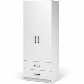 Шкаф «Чикаго» 2д2ящ, белый | Интернет магазин мебели и декора LifeDekor