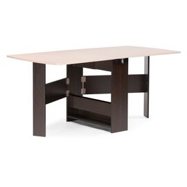 Стол деревянный Клотилд венге / дуб молочный | Интернет магазин мебели и декора LifeDekor