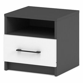 Тумба «Чикаго» (2 шт) Антрацит/Белый | Интернет магазин мебели и декора LifeDekor