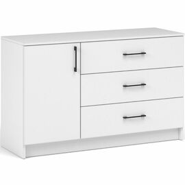 Комод «Чикаго» 1д3ящ, белый | Интернет магазин мебели и декора LifeDekor