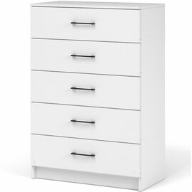 Комод «Чикаго» 5ящ, белый | Интернет магазин мебели и декора LifeDekor