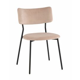 Стул Амелия велюр бежевый | Интернет магазин мебели и декора LifeDekor