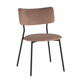 Стул Амелия велюр коричневый | Интернет магазин мебели и декора LifeDekor