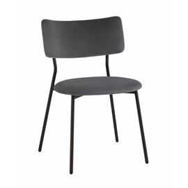 Стул Амелия велюр темно-серый | Интернет магазин мебели и декора LifeDekor