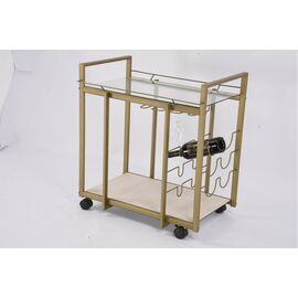 Стол сервировочный Тоффи MC178, 70х46х74 см, бронза | Интернет магазин мебели и декора LifeDekor