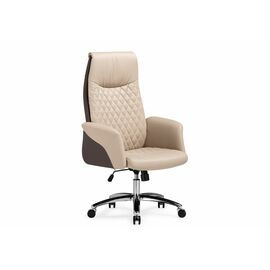 Офисное кресло Avrora beige / brown | Интернет магазин мебели и декора LifeDekor
