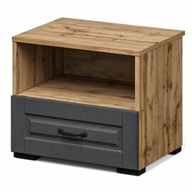 Тумба «Лацио Сканди», Вотан/Сканди графит | Интернет магазин мебели и декора LifeDekor