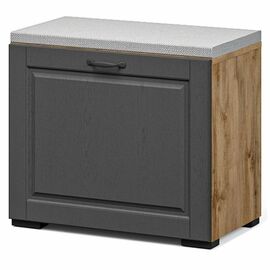 Тумба «Лацио Сканди» 60, Вотан/Сканди графит | Интернет магазин мебели и декора LifeDekor