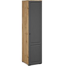 Пенал «Лацио Сканди» 1д ПР, Вотан/Сканди графит | Интернет магазин мебели и декора LifeDekor