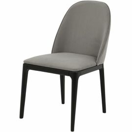 Стул «Плей», велюр Бренди мансун, каркас черный | Интернет магазин мебели и декора LifeDekor