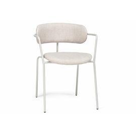 Стул на металлокаркасе Маки бежеваый / серый матовый | Интернет магазин мебели и декора LifeDekor