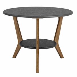 Стол журнальный BeautyStyle 13 серый бетон/бук | Интернет магазин мебели и декора LifeDekor