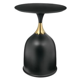 Кофейный столик Stupa 40x54см, чёрный, металл | Интернет магазин мебели и декора LifeDekor