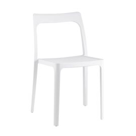 Стул обеденный Marty пластиковый белый | Интернет магазин мебели и декора LifeDekor