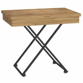 Стол универсальный трансформируемый АНДРЭ Loft ЛДСП дуб вотан/дуб вотан | Интернет магазин мебели и декора LifeDekor