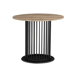 Стол деревянный Берту 90х90х75 делано / черный | Интернет магазин мебели и декора LifeDekor