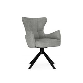 Стул на металлокаркасе Atlanta gray / black | Интернет магазин мебели и декора LifeDekor