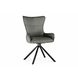 Стул на металлокаркасе Chicago light gray / black | Интернет магазин мебели и декора LifeDekor