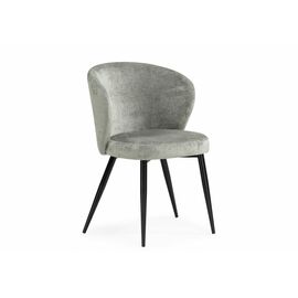 Стул на металлокаркасе Gref gray / black | Интернет магазин мебели и декора LifeDekor
