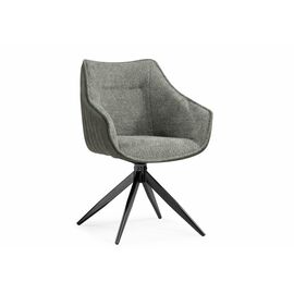 Стул на металлокаркасе Kansas gray / graphite gray / black | Интернет магазин мебели и декора LifeDekor