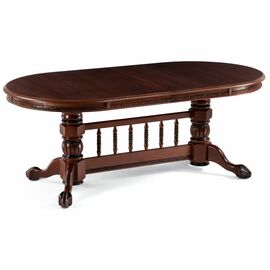 Стол деревянный Кантри орех с коричневой патиной | Интернет магазин мебели и декора LifeDekor