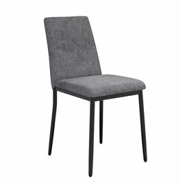 Стул DikLine 270 SB6 св.сер, ножки черные | Интернет магазин мебели и декора LifeDekor