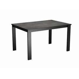 Стол DikLine DKT130 Керамика мрамор Бронза/подстолье черное/опоры черные | Интернет магазин мебели и декора LifeDekor