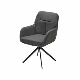 Стул Sun ткань серый, поворотный механизм 360 градусов | Интернет магазин мебели и декора LifeDekor