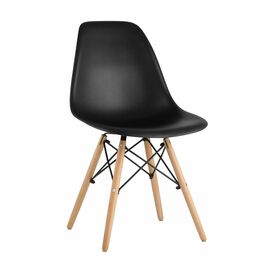 Стул Eames Style DSW черный (разборный каркас) | Интернет магазин мебели и декора LifeDekor
