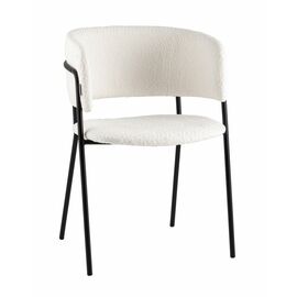 Кресло Нэлли New, букле белый | Интернет магазин мебели и декора LifeDekor