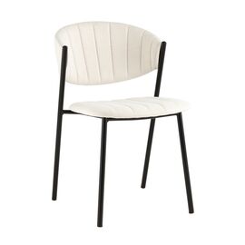 Стул Харпер ткань рогожка молочный | Интернет магазин мебели и декора LifeDekor