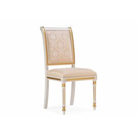 Стул деревянный Рембрандт молочный / золото патина | Интернет магазин мебели и декора LifeDekor