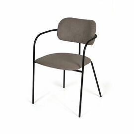 Стул EGO, велюр «Vertical 930» бежевый | Интернет магазин мебели и декора LifeDekor