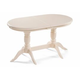 Стол деревянный Эритрин овальный бежевый | Интернет магазин мебели и декора LifeDekor