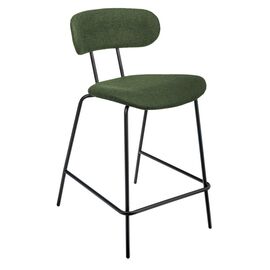 Стул полубарный Ant букле зеленый | Интернет магазин мебели и декора LifeDekor