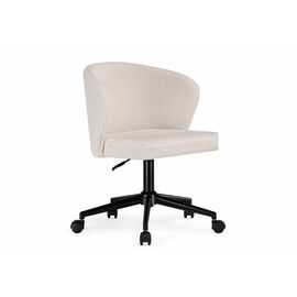 Офисное кресло Lika white teddy / black | Интернет магазин мебели и декора LifeDekor