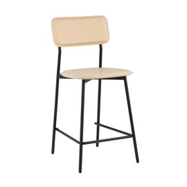 Стул полубарный Mikkie бежевый | Интернет магазин мебели и декора LifeDekor