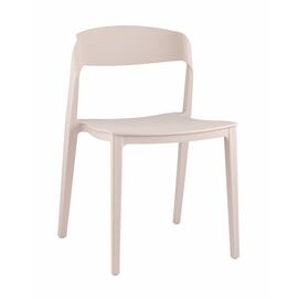 Стул Moris пластик нежно-розовый | Интернет магазин мебели и декора LifeDekor