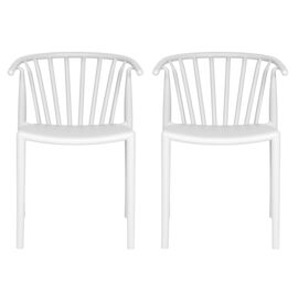 Комплект из 2-х стульев Venice белый | Интернет магазин мебели и декора LifeDekor
