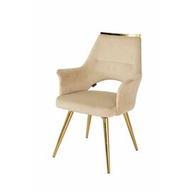 Стул обеденный Бланш BS2348-BG, бежевый | Интернет магазин мебели и декора LifeDekor