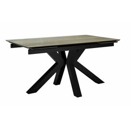 Стол DikLine SFE140 Керамика мрамор под дерево BG 110/подстолье черное/опоры черные (2 уп.) | Интернет магазин мебели и декора LifeDekor