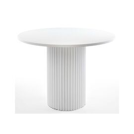 Стол деревянный Барел 100 белый / белый | Интернет магазин мебели и декора LifeDekor