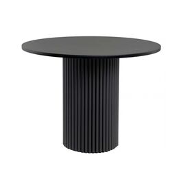 Стол деревянный Барел 100 черный / черный | Интернет магазин мебели и декора LifeDekor