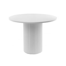 Стол деревянный Барел 110 белый / белый | Интернет магазин мебели и декора LifeDekor